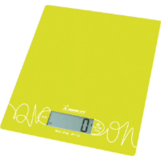 6855 konyhai mérleg 5 kg-ig, zöld