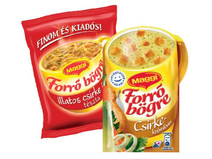 Maggi Forró Bögre instant leves vagy instant tésztás leves