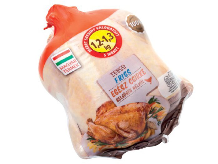TESCO Friss egész csirke
