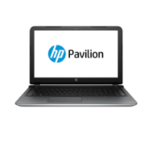 Pavilion 15 ezüst notebook P1E81EA (15,6" Full HD IPS/AMD A10/4GB/1TB/R7 M360 2GB VGA/DOS)