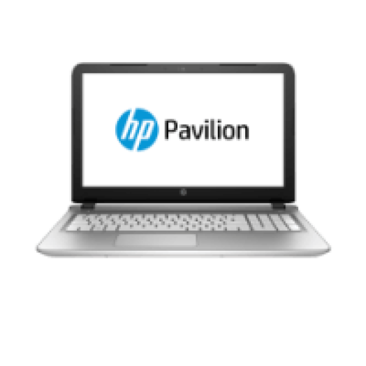 Pavilion 15 fehér notebook P1E87EA (15,6" Full HD IPS/Core i3/4GB/1TB/R7 M360 2GB VGA/DOS)