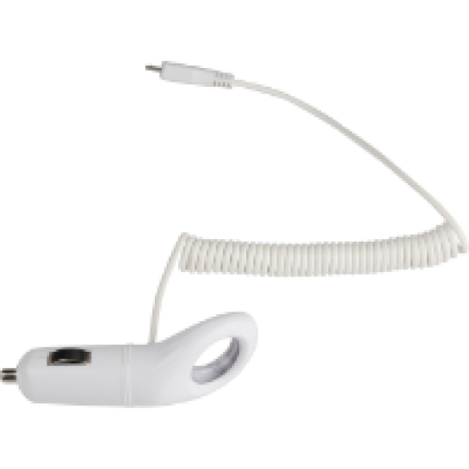 Töltő micro USB 12/24 V, kék világítással