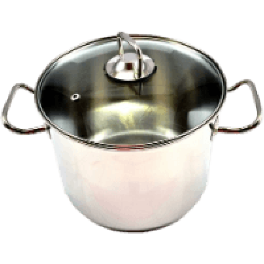 92052 Fazék, üvegfedővel, 6,3 l
