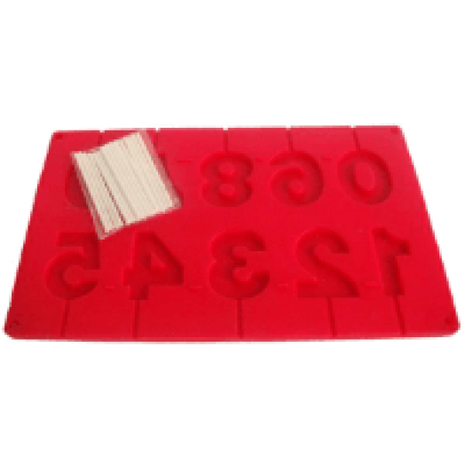 28373 Szilikon csokinyalóka szám forma