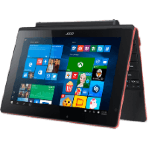 Aspire Switch 10 E piros 2in1 eszköz NT.G0PEU.003 (10,1"/Atom/2GB/32/Windows 10)