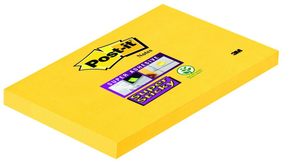 Post-it Super Sticky jegyzett 127x76 mm nárciszsárga