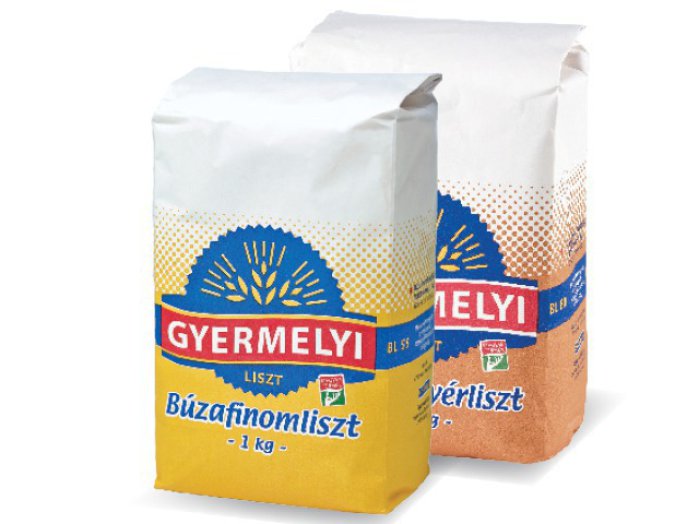 Gyermelyi búzafinomliszt vagy -kenyérliszt