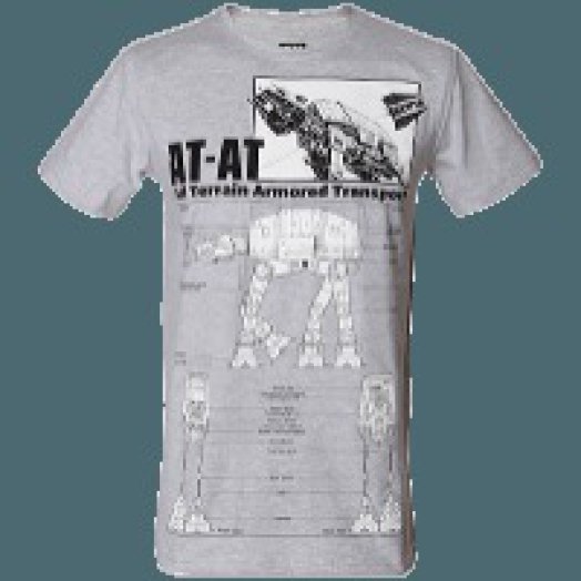 Csillagok háborúja - Birodalmi Lépegető T-Shirt L