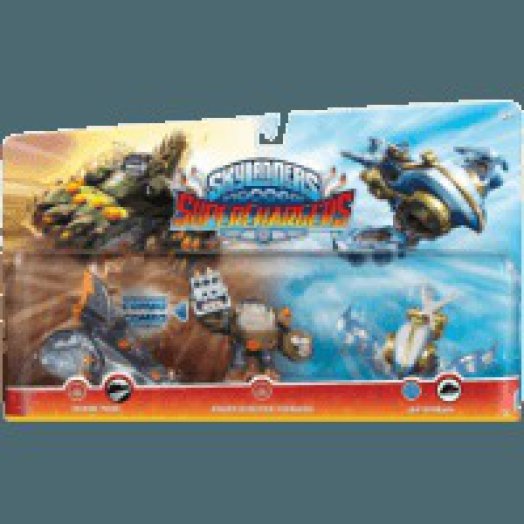 Skylanders SuperChargers: Triple Pack (Shark Shooter Terrafin + Shark Tank + Jet Stream) játékfigura