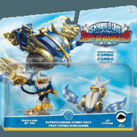 Skylanders SuperChargers: Combo Pack (Hurricane Jet-Vac, Jet Stream) játékfigura
