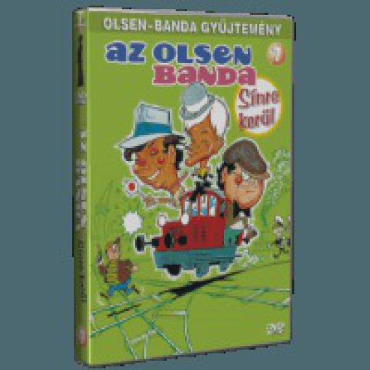 Az Olsen-banda 07. - Az Olsen-banda sínre kerül DVD