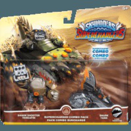 Skylanders SuperChargers: Dual Pack - Shark Shooter Terrafin + Shark Tank (játékfigura)