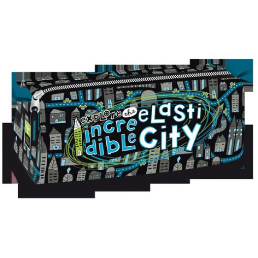 Elasti City tolltartó henger alakú