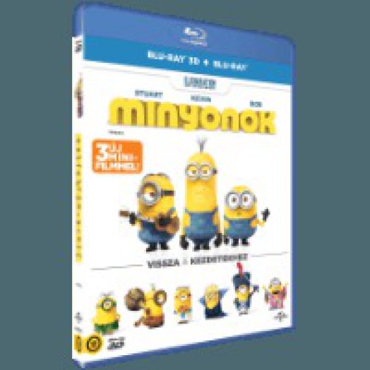 Minyonok 3D Blu-ray+Blu-ray