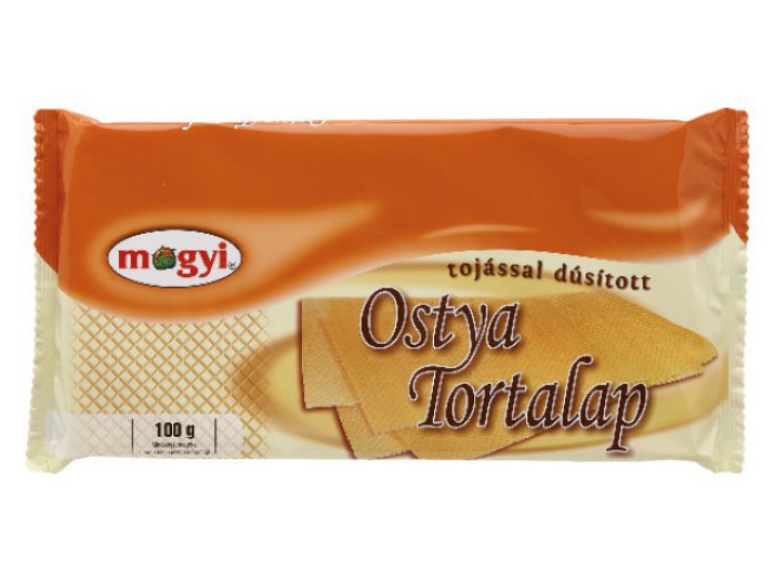 Mogyi ostya tortalap