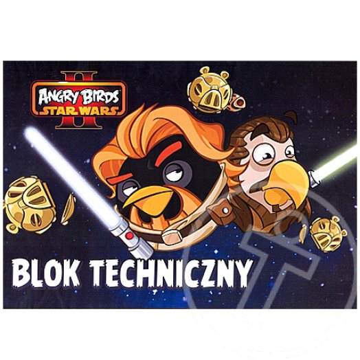 Angry Bird Star Wars rajzlaptömb A/4-es méret 10 lapos
