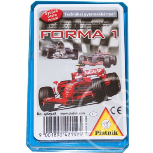 Forma 1 autós kártyajáték - Piatnik