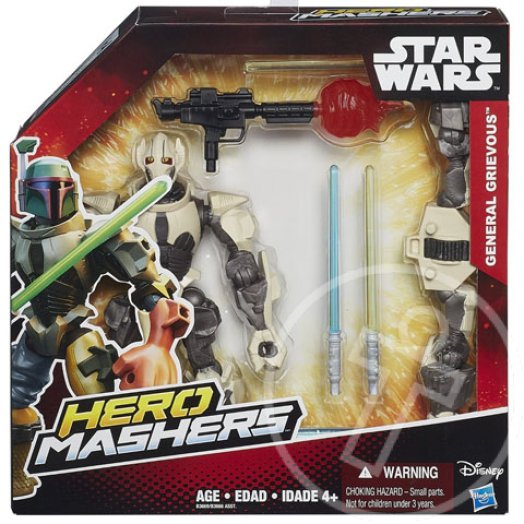 Star Wars Hero Mashers Episode III General Grievous figura - Hasbro