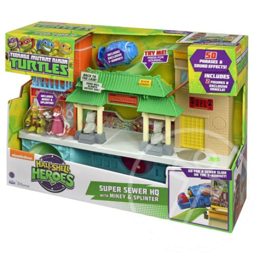 Tini Nindzsa Teknőcök: Ovis játékkészlet 2 figurával - Playmates Toys