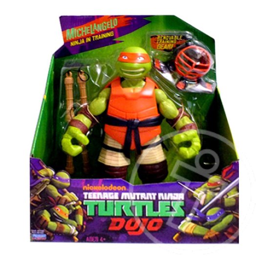 Tini Nindzsa Teknőcök: Michelangelo Dojo figura 27cm