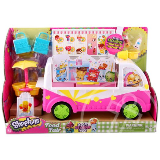 SHOPKINS: S3 Fagyis kocsi szett