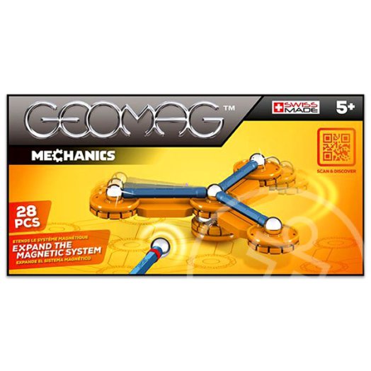 Geomag Mechanics: 28 darabos készlet