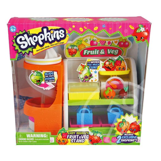 Shopkins - Kosárlakók: Zöldséges játékszett - 1. évad