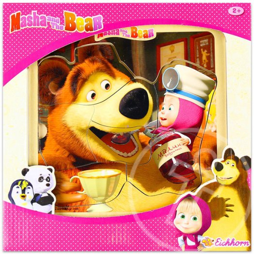 Masha puzzle: Masha és a méz