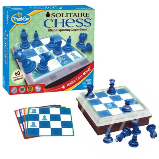 Egyszemélyes sakk logikaijáték - ThinkFun