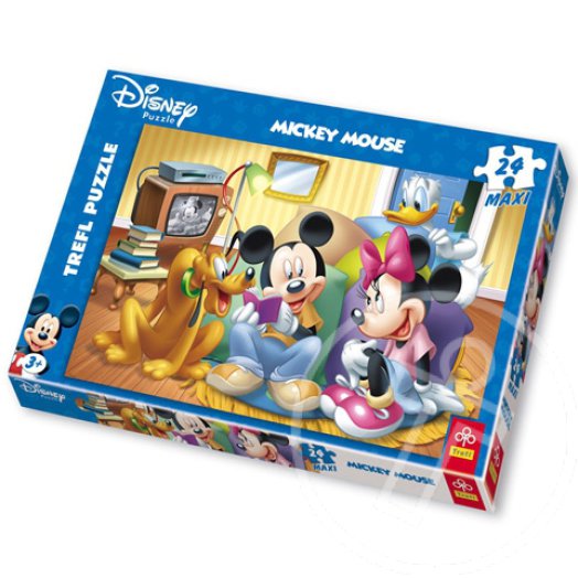 Maxi Puzzle Mickey egér mesél - Trefl