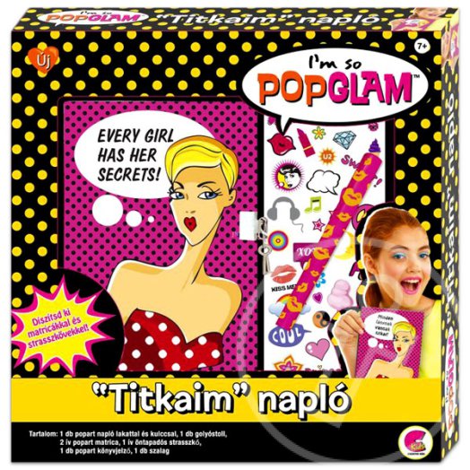Creative Kids: Popglam titkaim napló