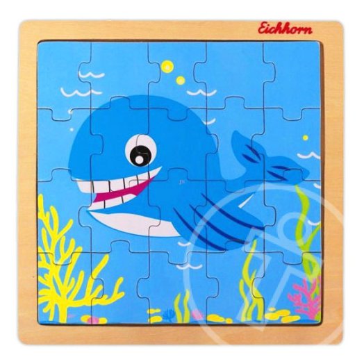 Eichhorn 20 db-os fa puzzle - bálna