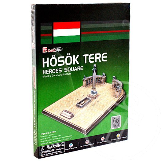 Hősök tere 3D puzzle - 66 db-os