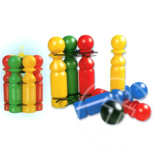 Nagy teke szett 6 db-os - D-Toys