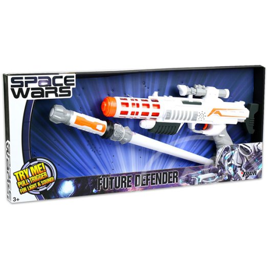 Space Wars Future Defender - Elemes űrfegyver szett