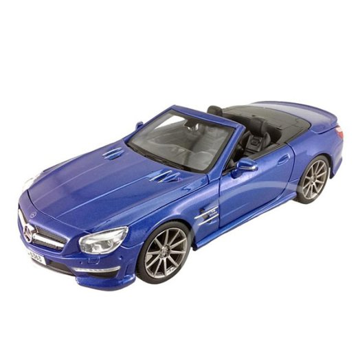 Mercedes-Benz SL63 AMG autómodell - 1:24, kék