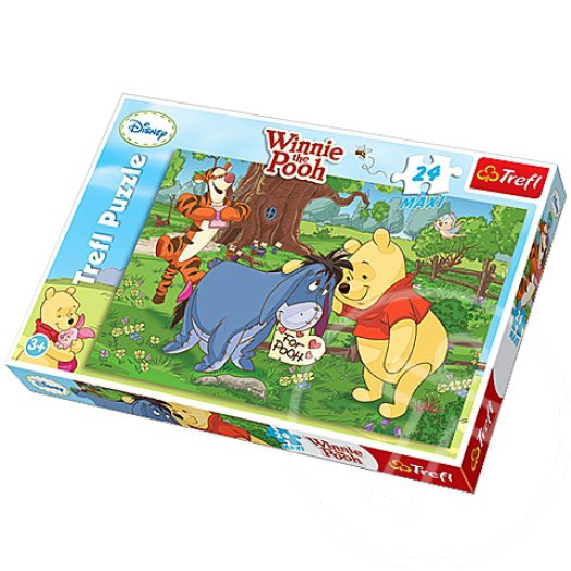 Micimackó és barátai 24db-os Maxi puzzle - Trefl