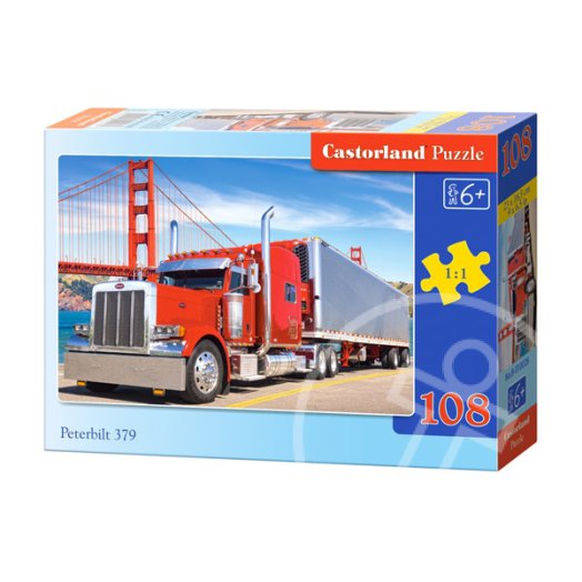 Peterbilt 379 kamion 108 darabos puzzle