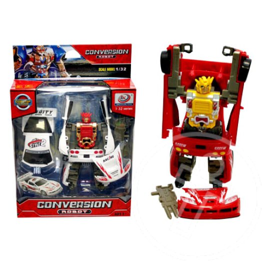 Transformer robot kétféle kivitelezésben