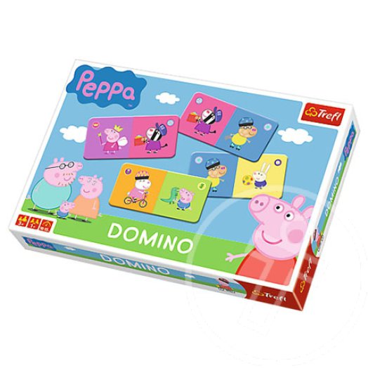 Peppa malac: Dominó társasjáték - Trefl
