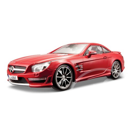 Mercedes-Benz SL63 AMG Hard Top autómodell - 1:18, piros