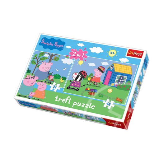 Peppa malac: 24 és 48 darabos puzzle