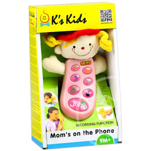 Ks Kids: Julia zenélő bébi telefon