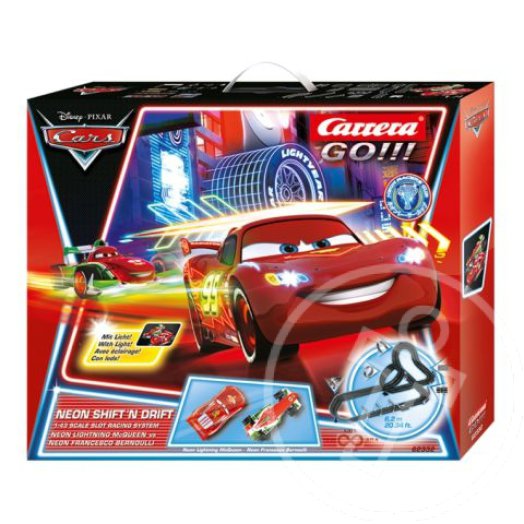 Carrera GO Verdák Neon Shift N Drift versenypálya