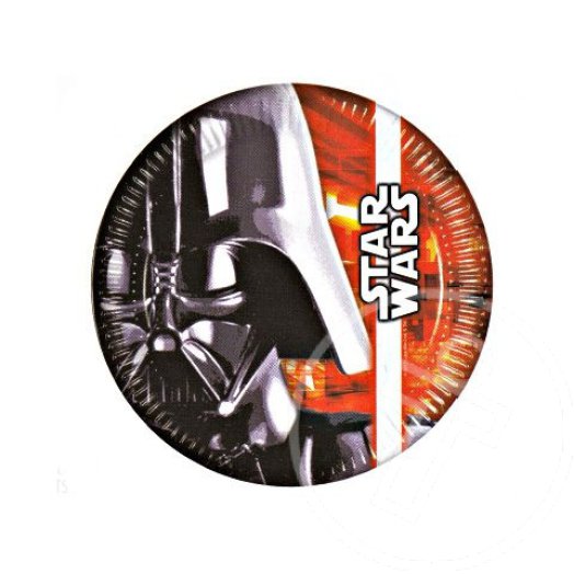Star Wars papír tányér 23cm