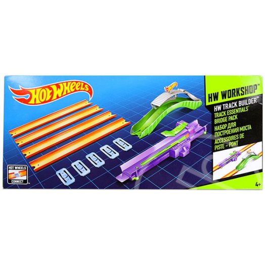 Hot Wheels Workshop: pályaépítő alapkészlet híddal