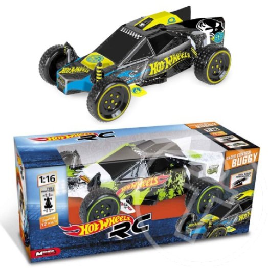Hot Wheels RC Buggy távirányítós autó rámpával 1/16 - Mondo Motors