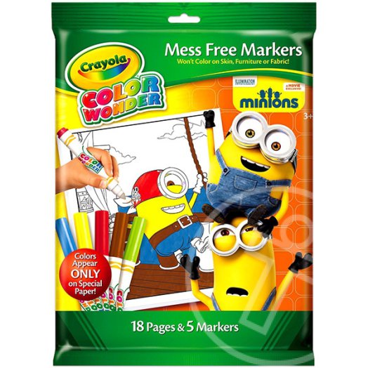 Crayola: Minyonos maszatmentes kifestő