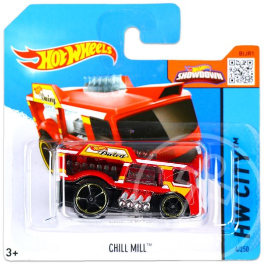 Hot Wheels City: Chill Mill kisautó - piros