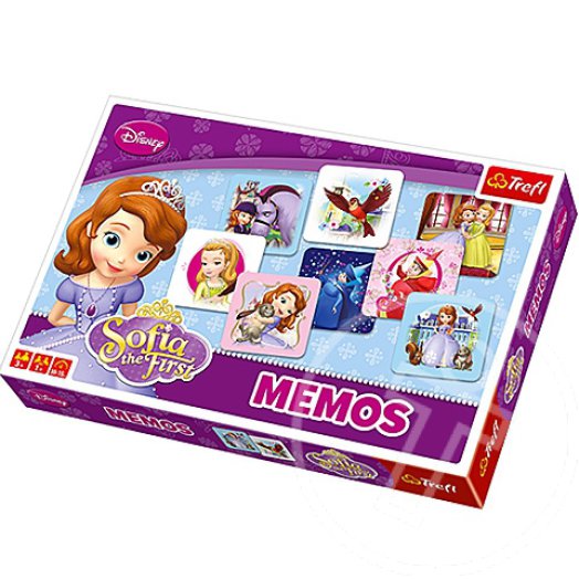 Disney hercegnők: Szófia Hercegnő Memóriajáték
